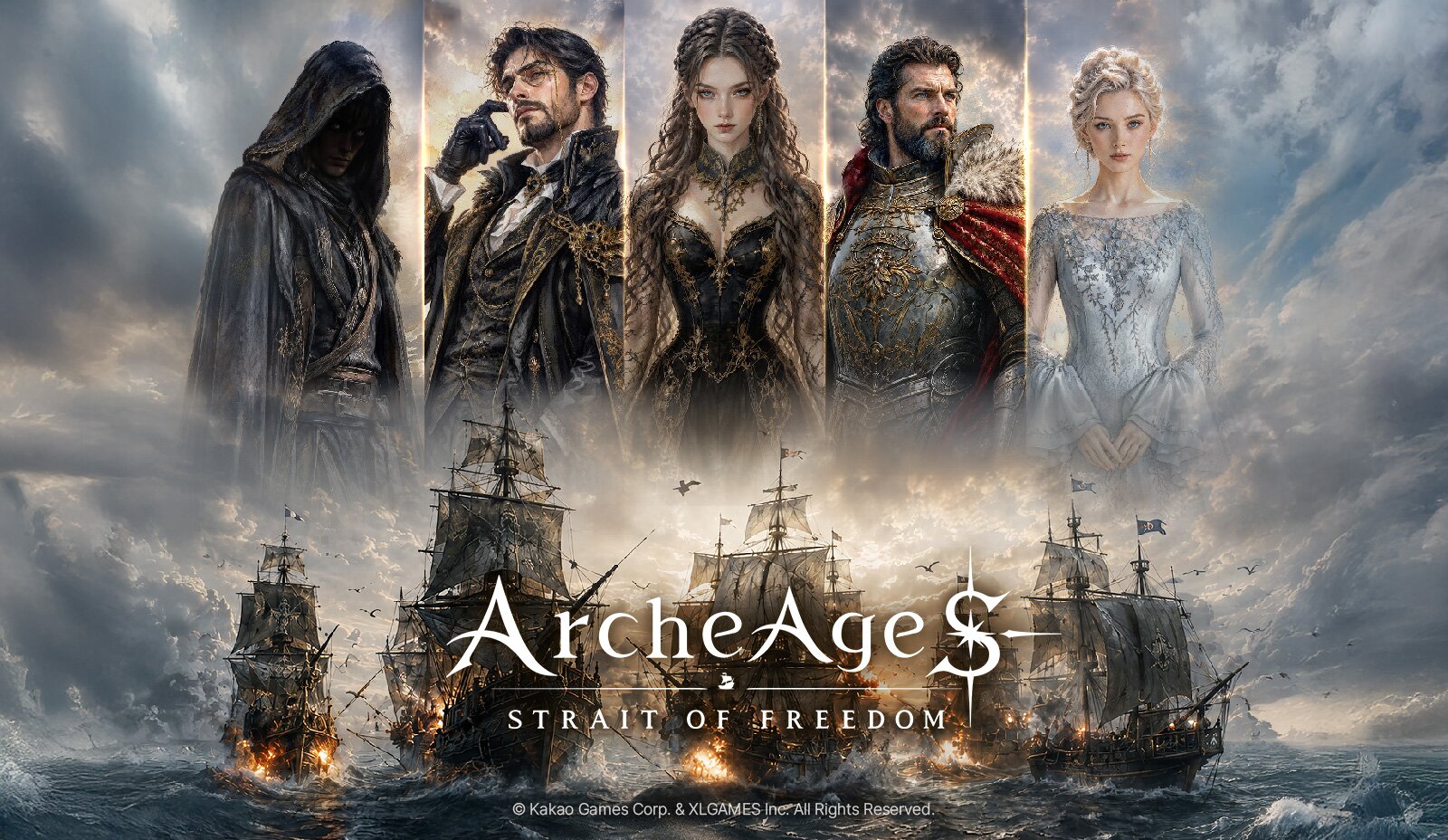 Key visual oficial de ArcheAge S: Strait of Freedom